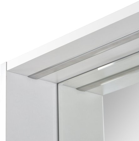 Зеркало Aquaton Капри 80 1A230402KP010 с подсветкой Белое 