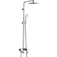 Душевая система с верхним душем HANSEN H33044 Хром