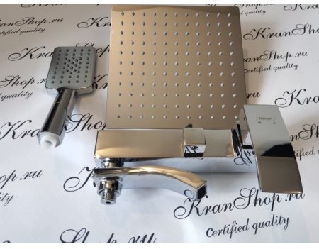 Душевая система с верхним душем HANSEN H33044 Хром 