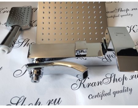 Душевая система с верхним душем HANSEN H33044 Хром 