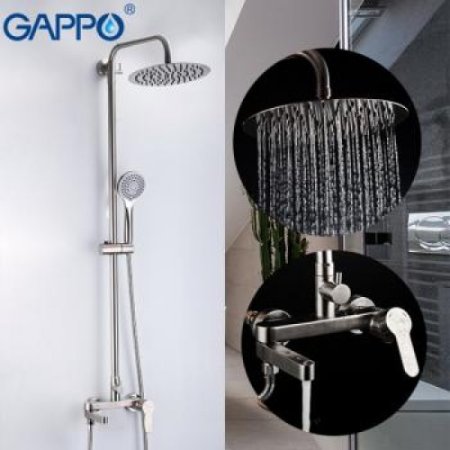 Душевая система Gappo G99-30 G2499-30 Сатин 