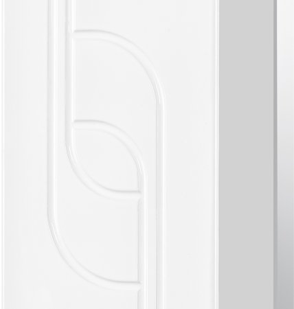 Зеркало со шкафом Aquaton Панда 50 1A007402PD01L с подсветкой Белое 