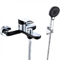 Cмеситель для ванны ViEiR V043531-C Черный/Хром