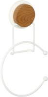 Полотенцедержатель FIXSEN MAGIC WHITE FX-47011, белый, коричневый