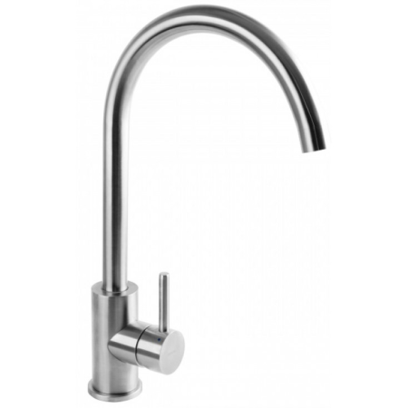 Смеситель для кухни Omnires Albany AB1450IN сталь 