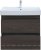 Тумба с раковиной Aquanet Nova Lite 75 дуб черный (2 ящика) 