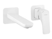 Смеситель для раковины скрытого монтажа Deante HIACYNT BQH_A54L белый