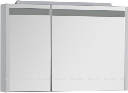 Зеркало-шкаф Aquanet Лайн 90 R белый 
