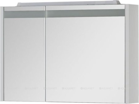 Зеркало-шкаф Aquanet Лайн 90 R белый 