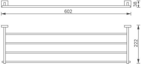 Полка Aquanet 4762 