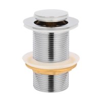 Донный клапан для раковины CeramaLux RD014 без перелива, хром