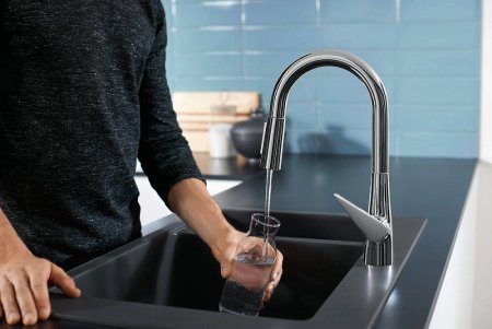 Смеситель Hansgrohe Talis M51 73851000 для кухонной мойки, хром 