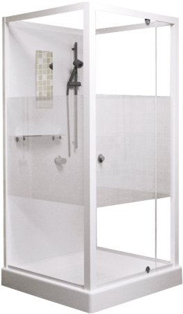 Душевая кабина RGW Andaman OLB-207 90 см, профиль белый 