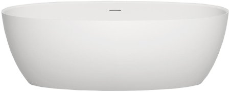 Ванна из искусственного камня Salini Alda Nuova 170х80 101922M Белая матовая 