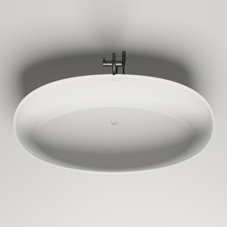 Ванна из искусственного камня Salini Alda Nuova 170х80 101922M Белая матовая 