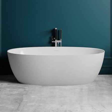 Ванна из искусственного камня Salini Alda Nuova 170х80 101922M Белая матовая 