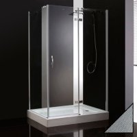 Душевой уголок Cezares Bergamo AH1 120/80 P Cr R
