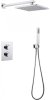 Душевая система Abber Insel AF8051 с термостатом Хром 