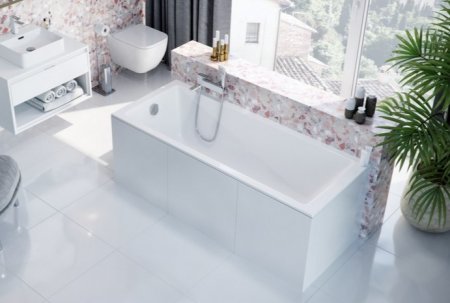 Акриловая ванна Excellent Wave Slim 180х80 см 