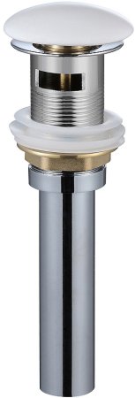 Донный клапан WeltWasser WW PP MT-WT 10000003731 click-clack Белый матовый 