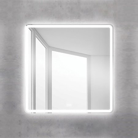 Зеркало BelBagno SPC-MAR-800-800-LED-TCH-WARM с подогревом 