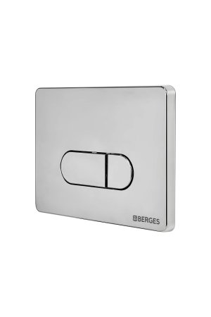 Кнопка смыва Berges Wasserhaus Novum D3 хром глянцевый 
