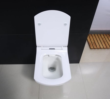 Унитаз BelBagno Carina BB514CHR без сиденья 