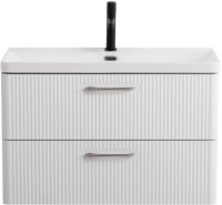 Тумба с раковиной BelBagno DUE-800-2C-SO-BM-P