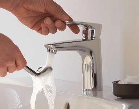 Смеситель Kludi Pure&Solid 342920575 для раковины 