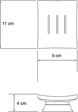 Мыльница WasserKRAFT Amper K-5429 