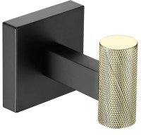 Крючок для ванной комнаты Rose RG3011H, золото/черный