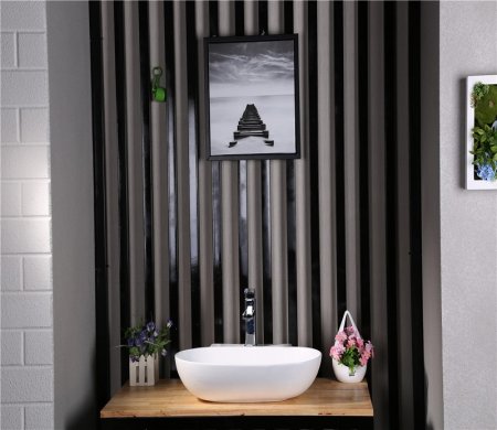 Раковина CeramaLux 9234 накладная 