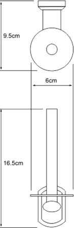 Держатель туалетной бумаги WasserKRAFT Oder K-3097 