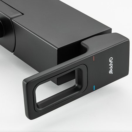 Смеситель для ванны Gappo G17-6 G3217-6 Черный матовый 