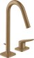 Смеситель Axor Citterio M 34132140 для раковины, шлифованная бронза 