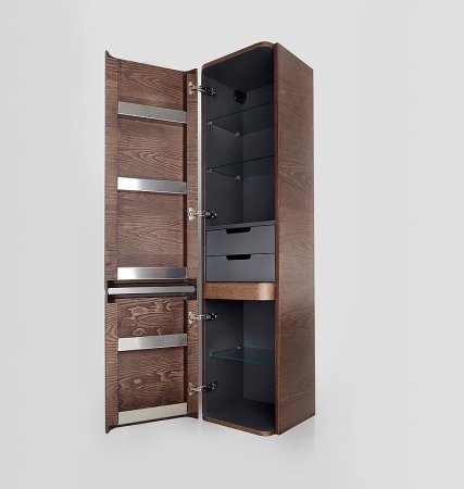 Шкаф пенал AM.PM Sensation 40 L M30CHL0406NF подвесной Орех 