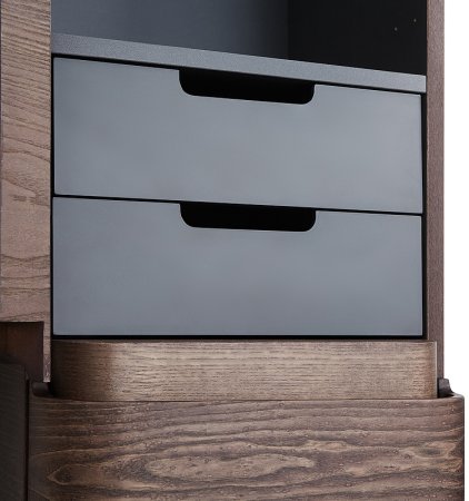 Шкаф пенал AM.PM Sensation 40 L M30CHL0406NF подвесной Орех 