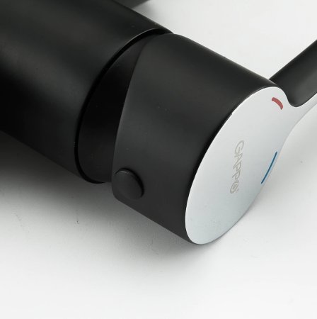 Смеситель для кухни Gappo G03-6 G4303-6 Черный матовый Хром 