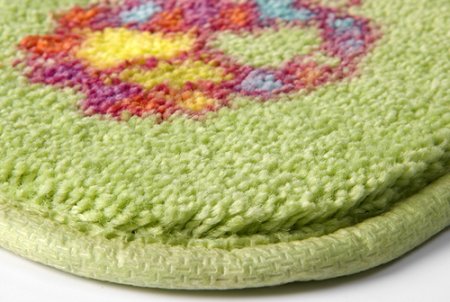 Коврик WasserKRAFT Kammel BM-1201 зеленый с рисунком 