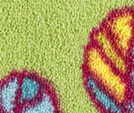 Коврик WasserKRAFT Kammel BM-1201 зеленый с рисунком 