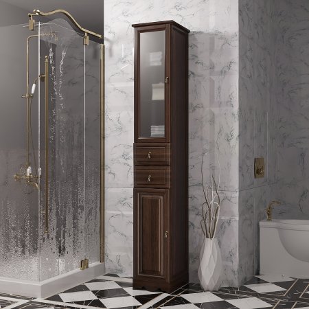 Шкаф пенал Opadiris Риспекто 30 L 00-00005834 Орех антикварный 