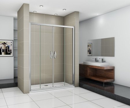 Душевая дверь в нишу Good Door Infinity WTW-TD-160-C-CH 