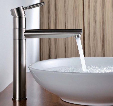 Смеситель для кухонной мойки WasserKRAFT Wern 4207, матовый хром 