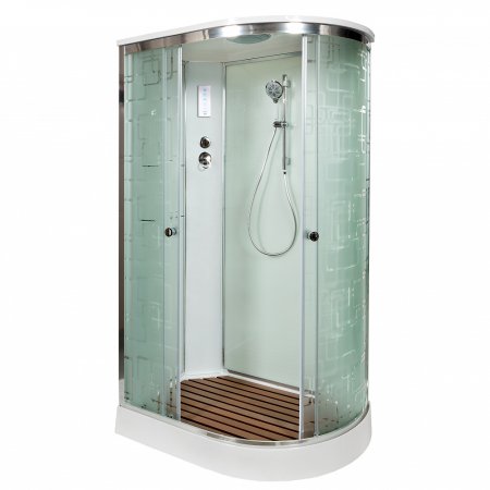 Душевая кабина Deto ЕМ1511 L с электрикой 