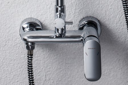 Душевая система Bravat Opal С F9125183CP-A1-RUS Хром 