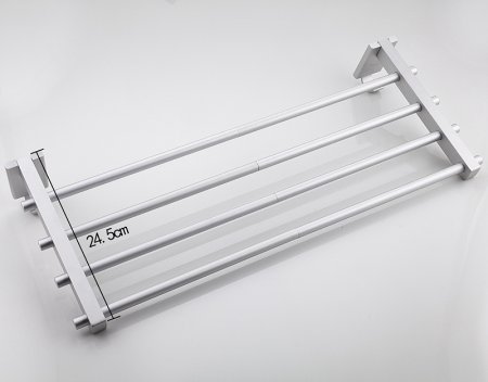 Полка для полотенец Frap F809 Хром 