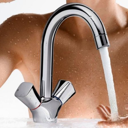 Смеситель для раковины Hansgrohe Logis 71221000 Хром 