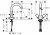 Смеситель для раковины Hansgrohe Logis 71221000 Хром 