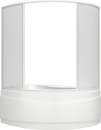 Акриловая ванна Bas Вектра 150x90 см L с гидромассажем 