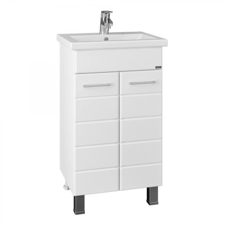 Тумба напольная Санта Омега 50 с умывальником Фостер 50 